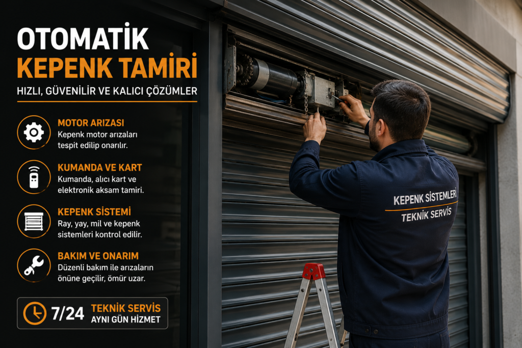 Otomatik Kepenk Tamiri- Otomatik Kepenk Tamiri